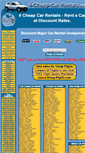 Mobile Screenshot of 4-cheap-car-rentals.com